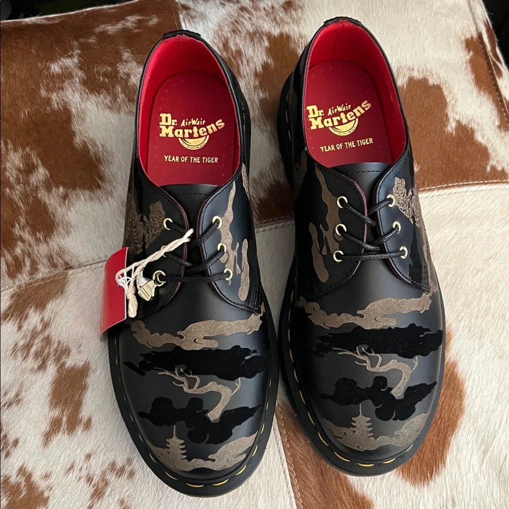 Dr. Martens Year of the Tiger Print Shoes - Picture 2 of 11
